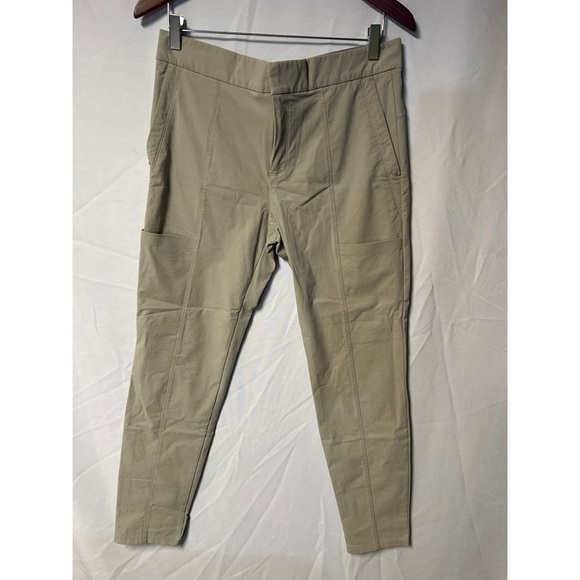 Athleta Tan Cargo Pants with Modern Fit - Picture 1 of 3